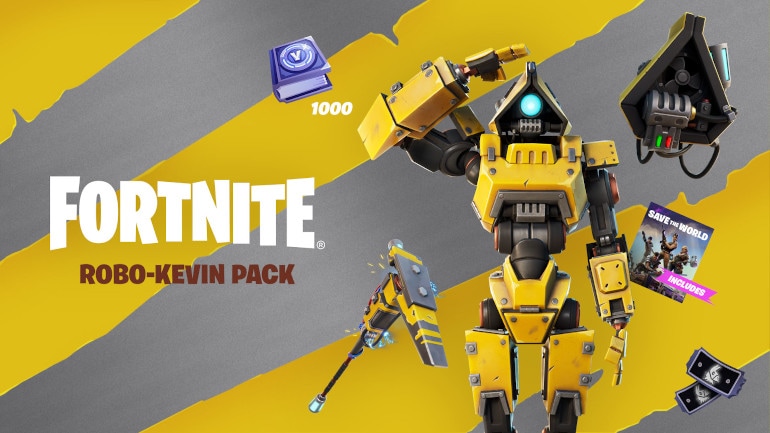 Fortnite - Robo-Kevin Pack + 1000 V-Bucks