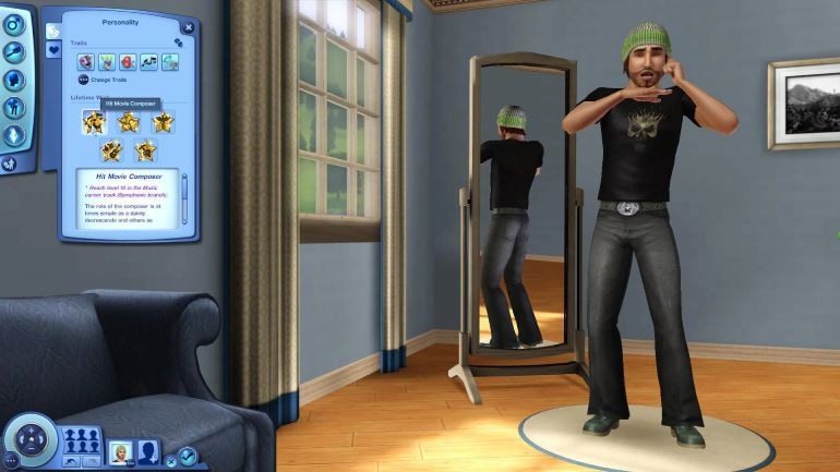 The Sims 3: Showtime - customize personality