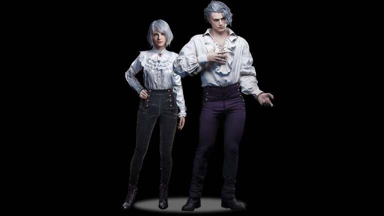 Leon & Ashley Casual Outfits - Resident Evil 4 Remake 