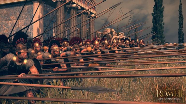 Total War 2 Rome - Legion fighting