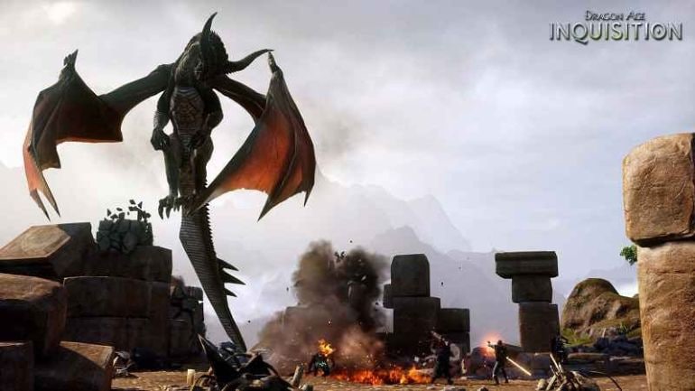 Dragon in game