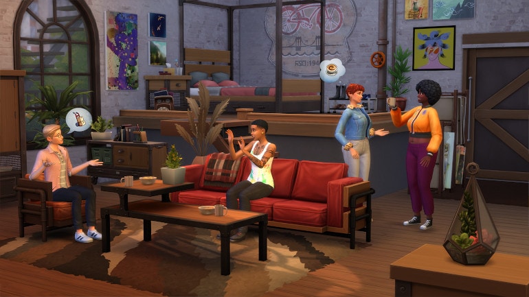 The Sims 4 Industrial Loft Kit