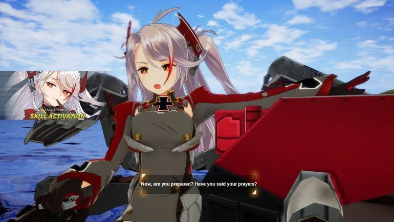 Azur Lane: Crosswave visual novel