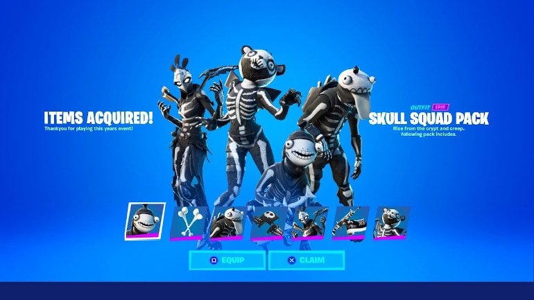 Fortnite - Skull Squad Pack