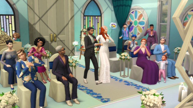 The Sims 4 My Wedding Stories Game Pack