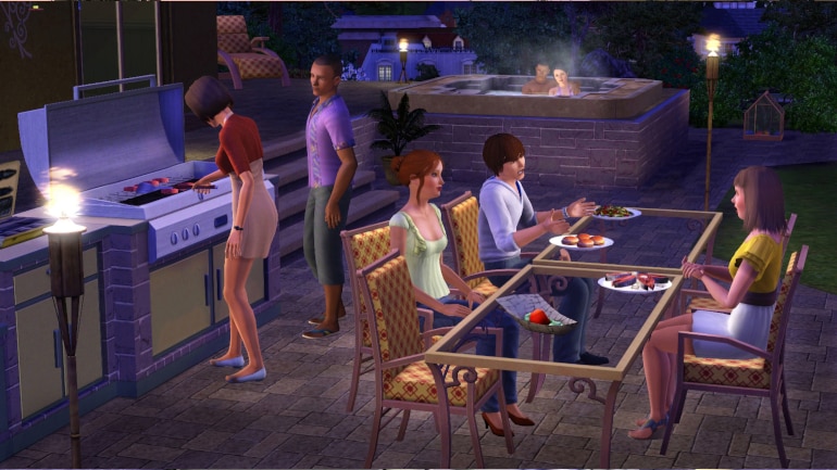 The Sims 3 Outdoor Living Stuff