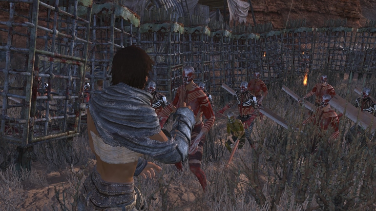 Kenshi combines RPG and RTS