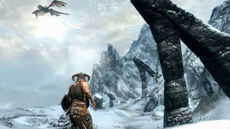 The Elder Scrolls V: Skyrim Special Edition - dragon
