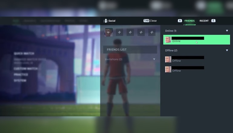 How to add friends in Rematch
