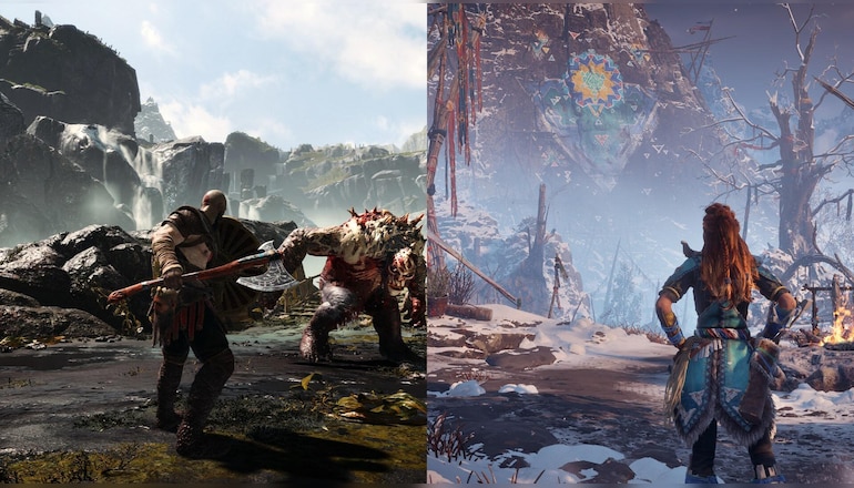 Once console exclusives, now PC legends — Kratos and Aloy