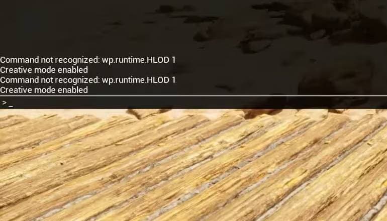 Console in Ark: Survival Ascended / Image credit: Studio Wildcard