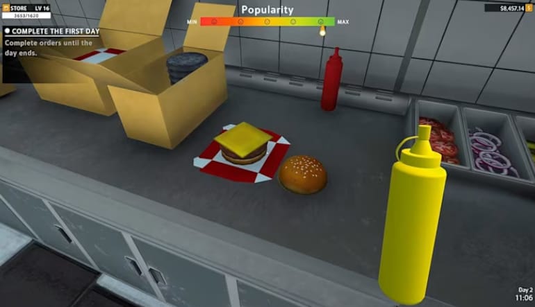 Street Food Restaurant Owner