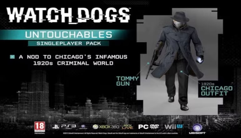 Watch Dogs - Untouchables, Club Justice and Cyberpunk Packs DLC