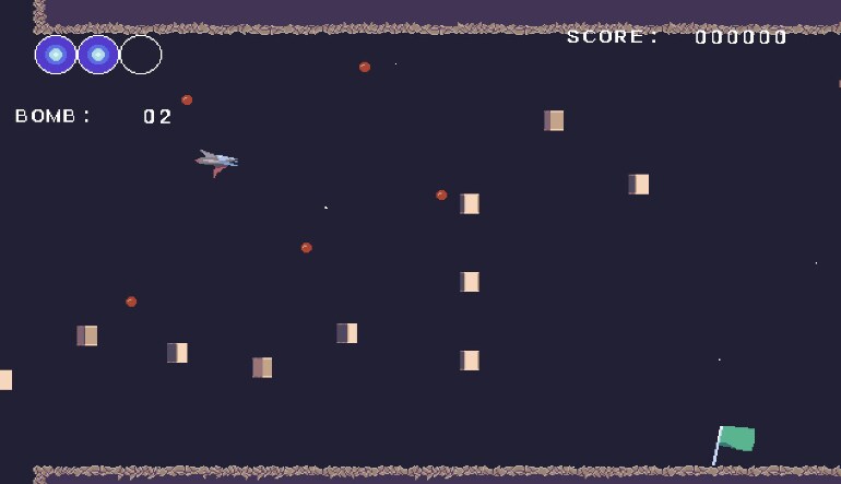 Pixel Game Maker MV -2D Side-scroller Shooting Game Sample Project