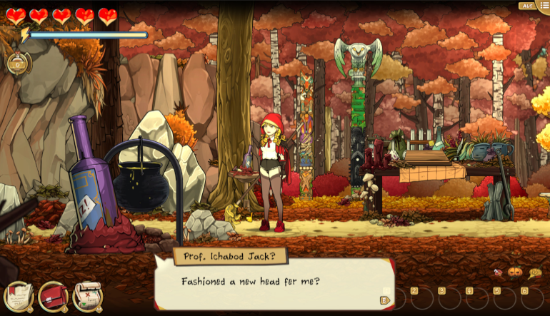 Scarlet Hood and the Wicked Wood