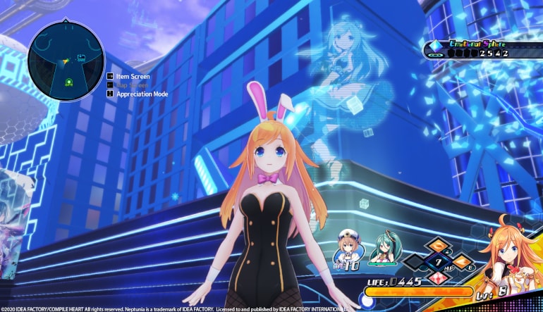 Neptunia Virtual Stars - Bunny Outfit: V-Idol Set