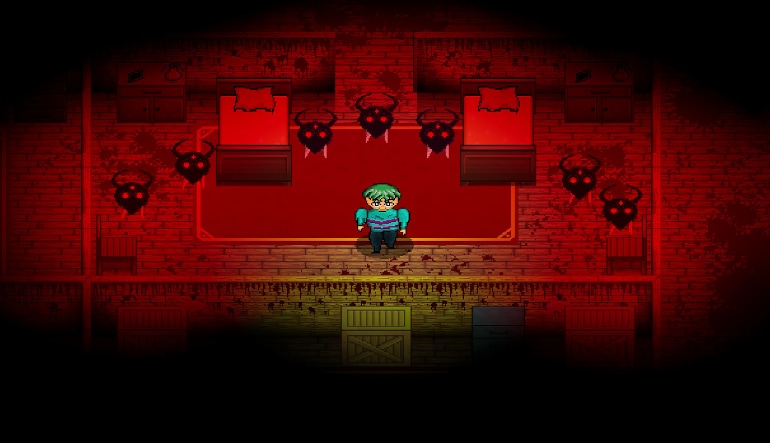 Ghost in the Barn House