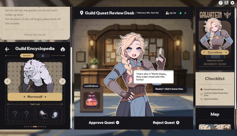 Galvatein : Adventurers' Guild