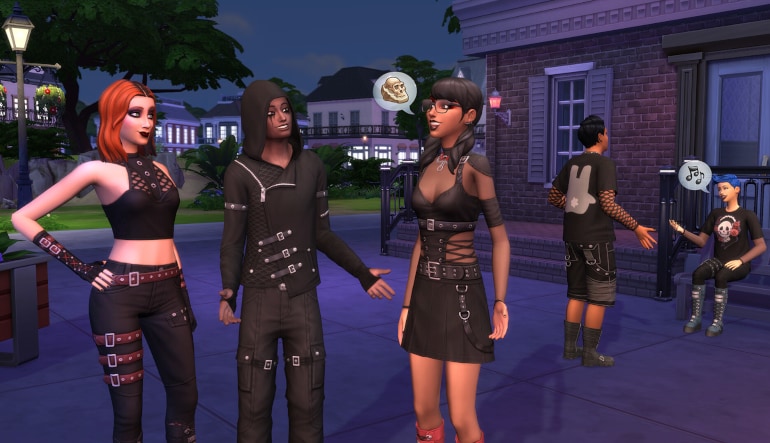 The Sims 4: Goth Galore Kit
