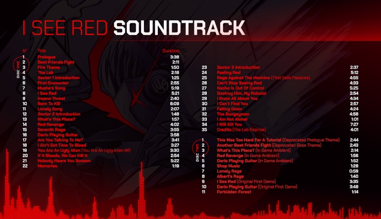 I See Red - Soundtrack