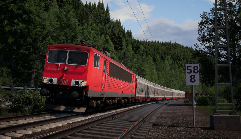 Train Sim World: DB BR 155 Loco Add-On - TSW2 & TSW3 compatible
