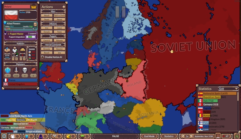 Ages of Conflict: World War Simulator