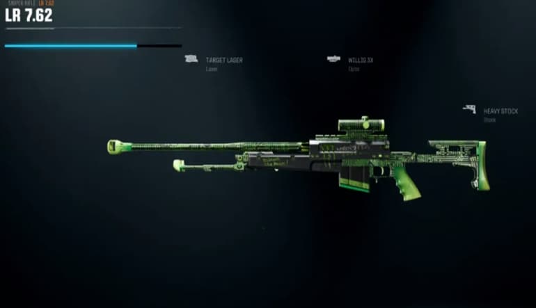 Call of Duty: Black Ops 6 - Green Fury Weapon Blueprint