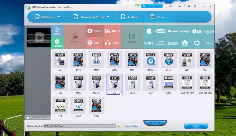 HD Video Converter Factory Pro