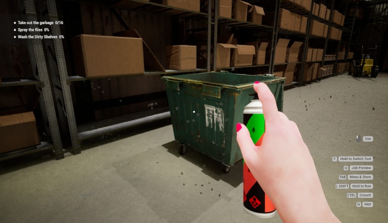 Cleaning Simulator