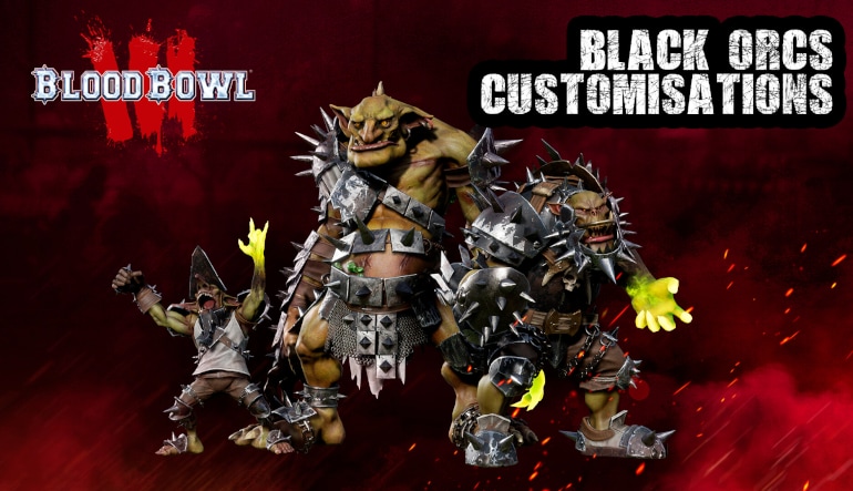 Blood Bowl 3 - Black Orcs Customizations