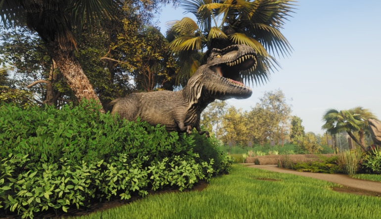 Lawn Mowing Simulator: Dino Safari