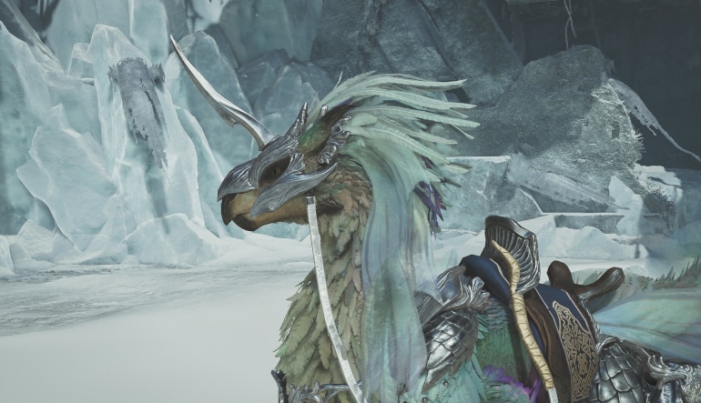 Monster Hunter Wilds - Seikret Decoration: Purehorn Caparison