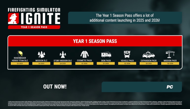 Firefighting Simulator: Ignite - Year 1 Season Pass