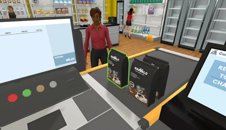 Supermarket Simulator