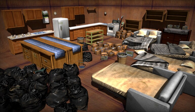 GameGuru - Abandoned Apartment Pack