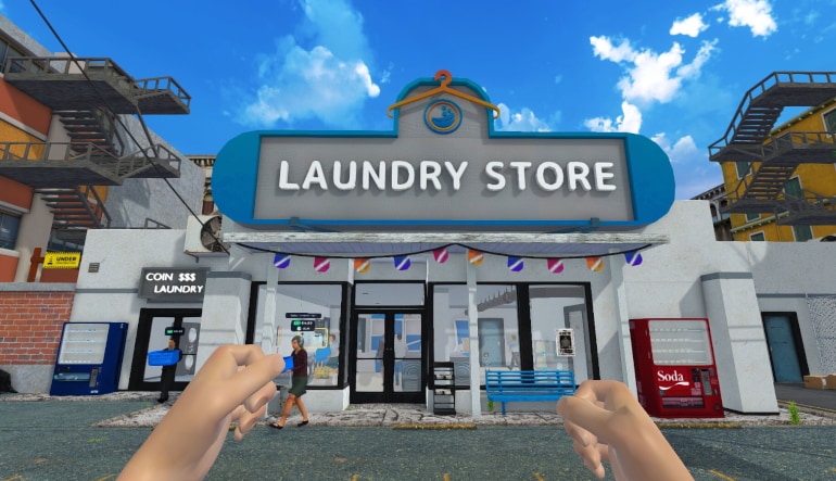 Laundry Store Simulator
