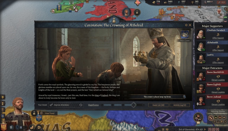 Crusader Kings III: Coronations