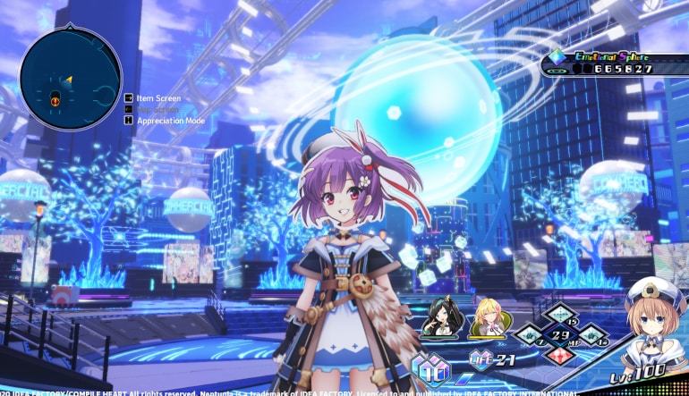 Neptunia Virtual Stars - Tenjin Kotone Pack