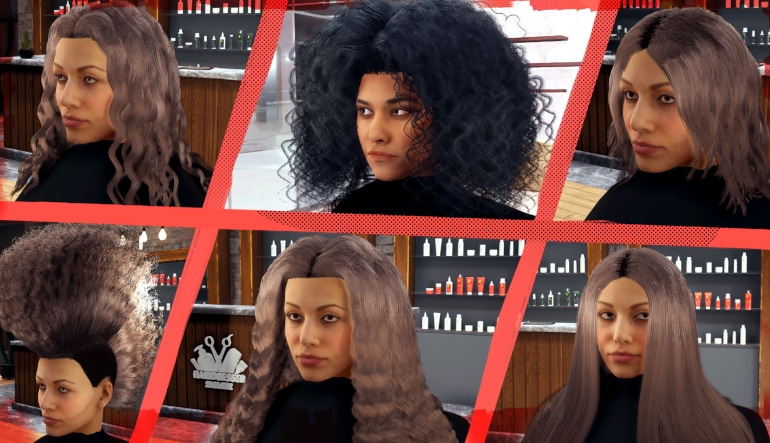 Hairdresser Simulator: Long Hair DLC