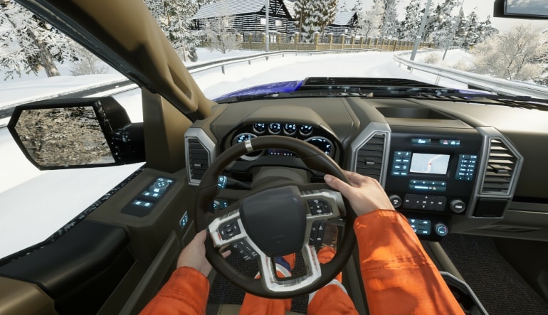 Snow Plowing Simulator