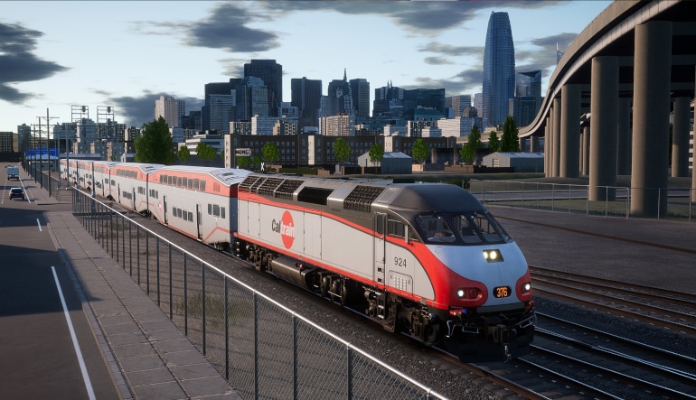Train Sim World 3: Caltrain MP36PH-3C 'Baby Bullet' Loco - TSW2 & TSW3 compatible