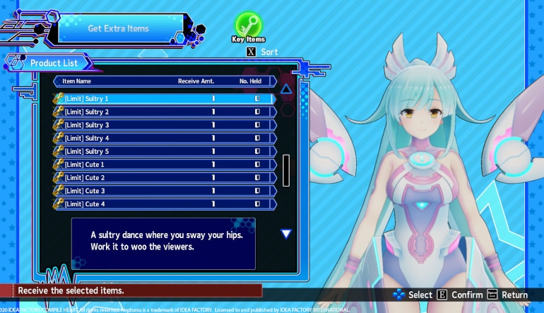 Neptunia Virtual Stars - Extended BeatTik Dance Pack