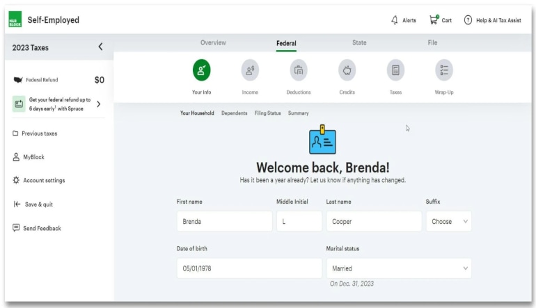 H&R Block Tax Software
