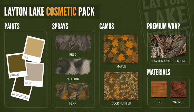 The Hunter: Call of the Wild - Layton Lake Cosmetic Pack