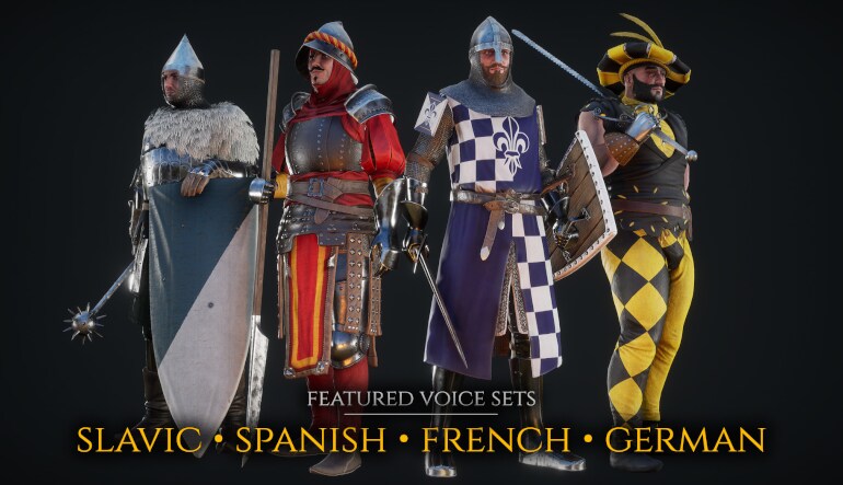 MORDHAU - Continental Voice Pack