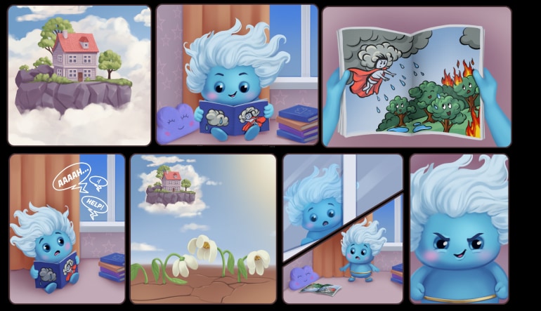 The Brave Little Cloud