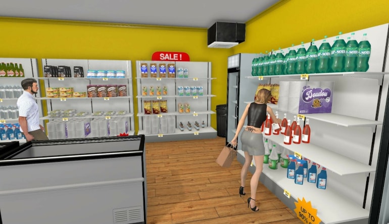 Supermarket Simulator