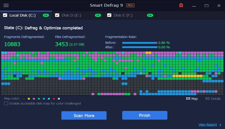 iObit Smart Defrag 9