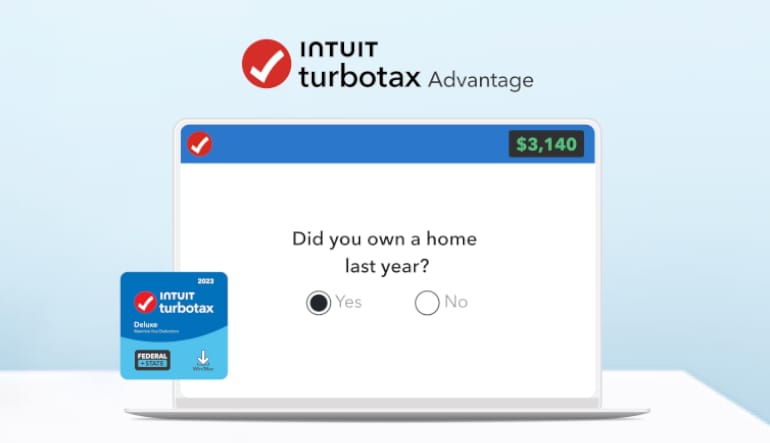TurboTax Deluxe 2023 Tax Software
