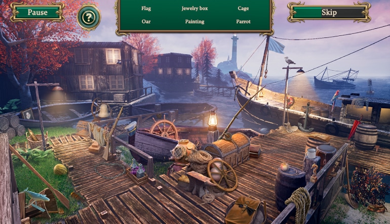 Detective Notes: Lighthouse Mystery Solitaire